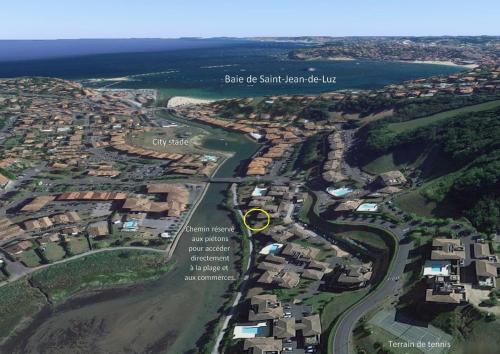 T3 RDC - Ciboure (Socoa) - Plage à pieds, piscine, tennis