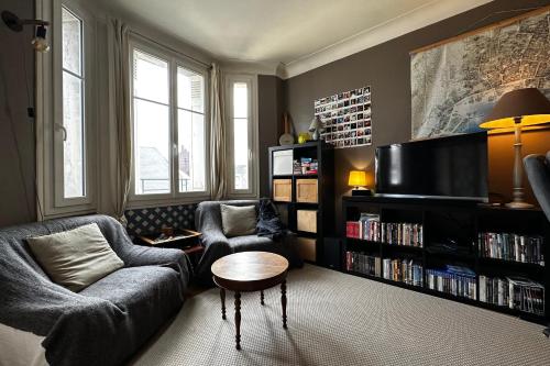 T3 with the charm of the old located in a residential area of Tours