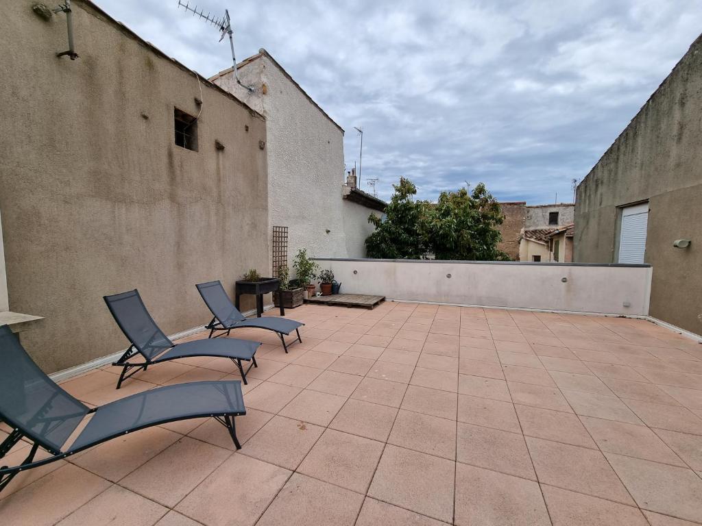 Appartement T4- terrasse 50m², garage, centre-ville 9 Rue Arago 11100 Narbonne