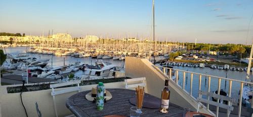 Terraces on the Port de Plaisance