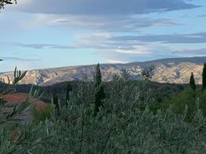 Terrasse avec vue au coeur des Alpilles à 15 mins de Saint Rémy de Provence, 5mins d'Eygalières