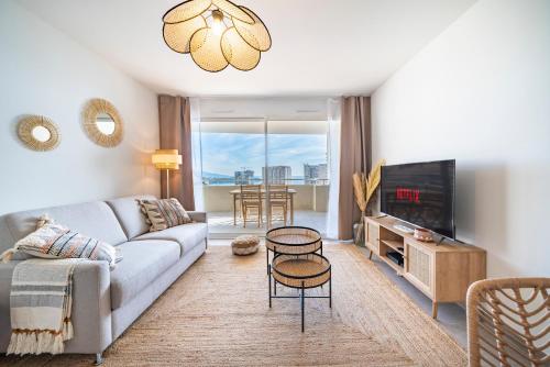 Terrasse Vue Mer, 5mn Monaco, Parking Gratuit