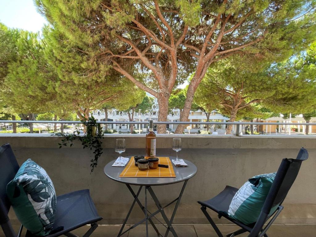 Terrasses et Vue Lac