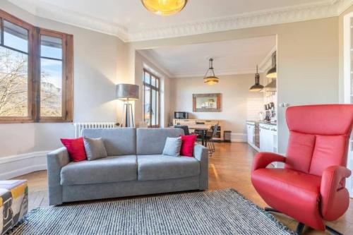 The Red Heart of Annecy - Magnifique appartement pour 4 personnes