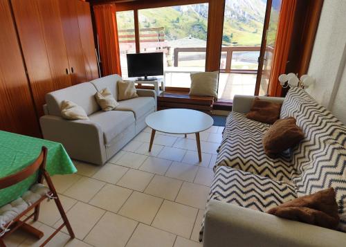 Appartement Tignes Le Lac, belle terrasse Tignes france