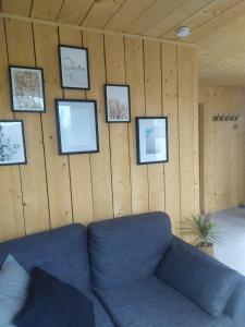 Tiny house dans jardin arboré