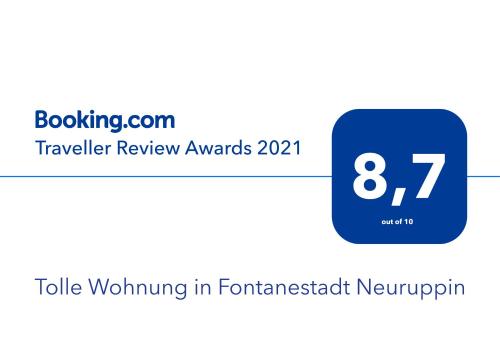 Tolle Wohnung in Fontanestadt Neuruppin