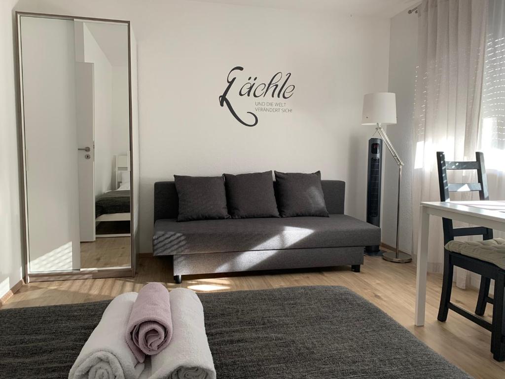 Top Modernes 1-Zimmer-Apartment mit Küche, Parkplatz, kostenfreiem WLAN und Netflix Burgstraße 12, 63628 Bad Soden-Salmünster