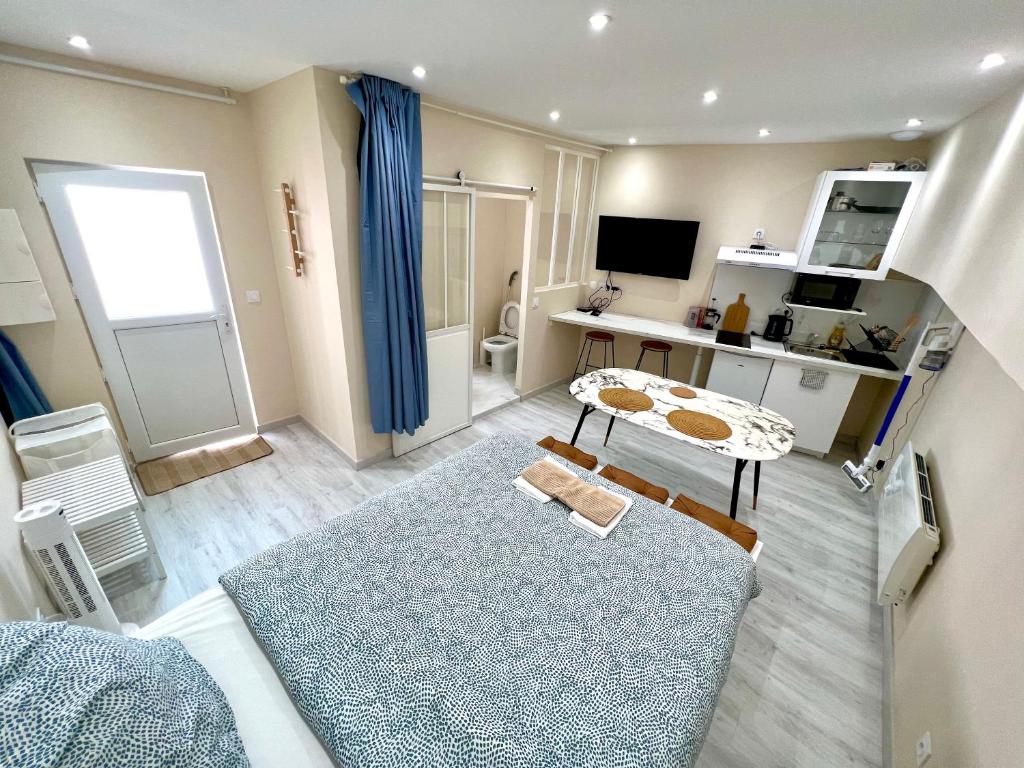 Appartement Toulouse : Studio équipé au cœur de St-Cyprien 46 Rue de la République 31300 Toulouse