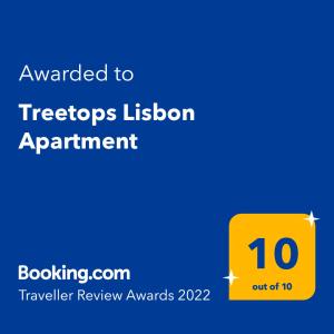 Appartement Treetops Lisbon Apartment Rua João de Freitas Branco 28  Lisbonne -1