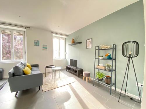 Très beau T2 42m2 lumineux, moderne et rénové avec Fibre