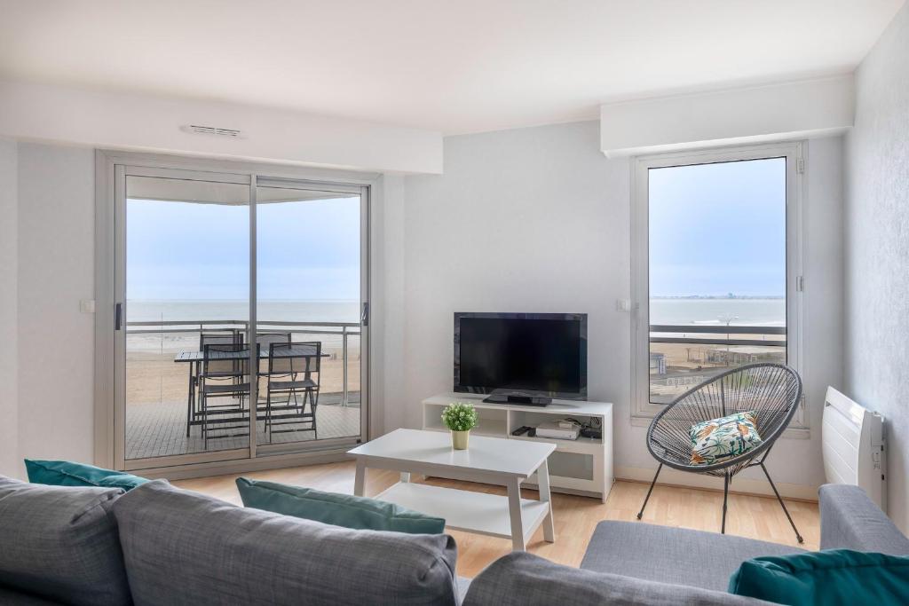 Tres bel appartement avec vue sur la mer a Pornichet des Océanides, 50, 44380 Pornichet