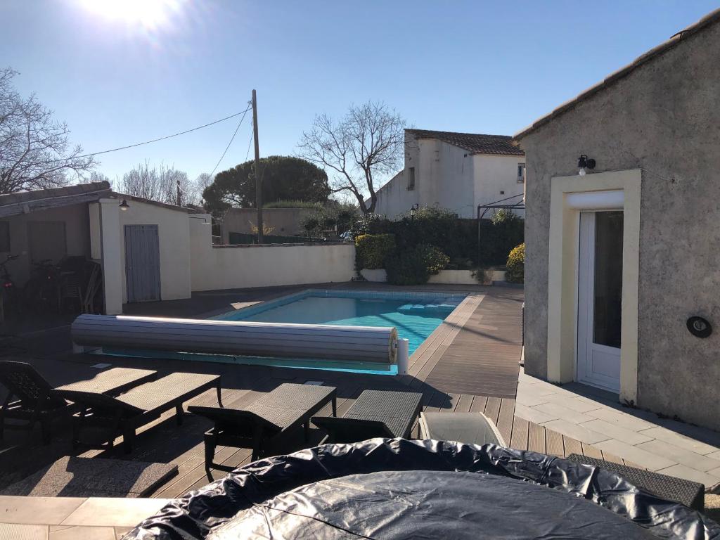 Très bel appartement dans villa avec piscine 129 Rue de la Farigoule, 34400 Lunel