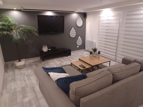 Très bel appartement type loft de 40 m2 dans maison avec parking privatif