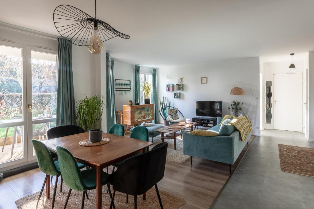 Appartement Appartement très calme, terrasse & jardin en ville 5 Rue du Bougney, 25000 Besançon