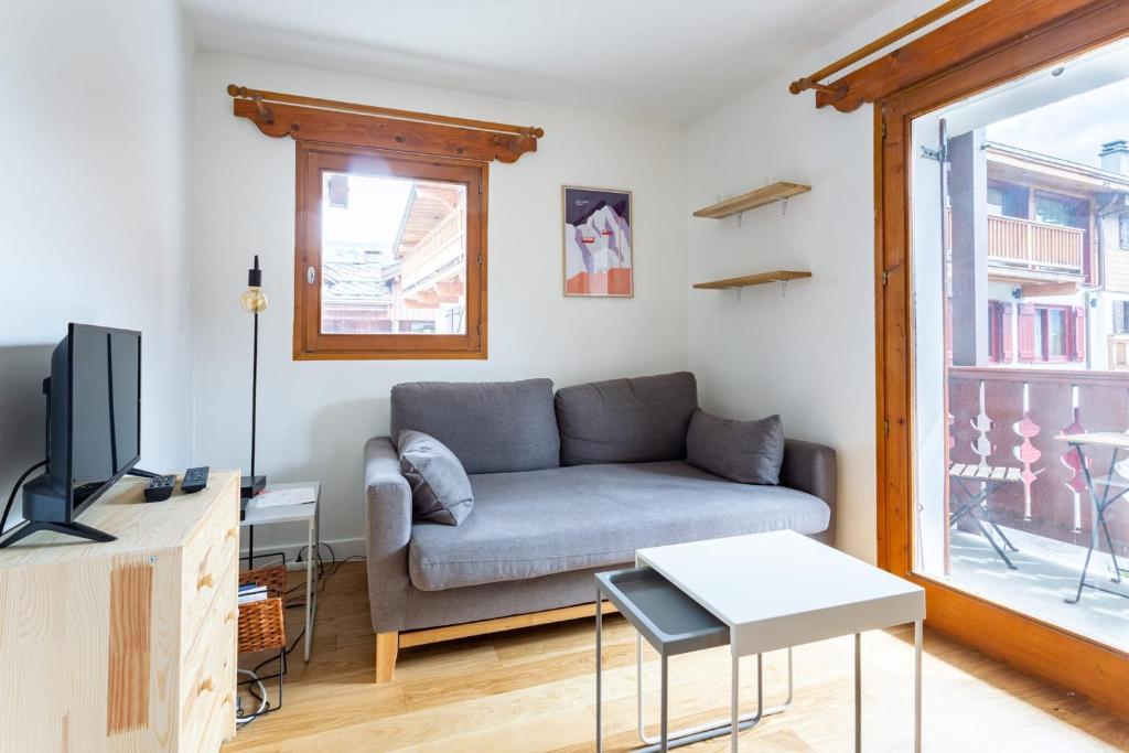 TRÈS LUMINEUX Cocon avec BALCON près des pistes Rue de la Culaz, 73120 Courchevel