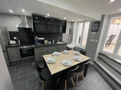 Triplex avec terrasse en plein centre ville