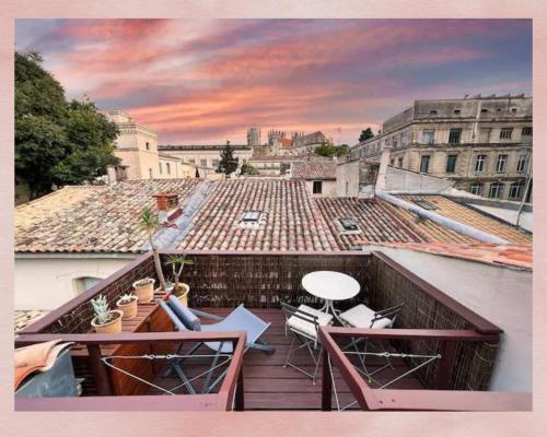 Triplex Terrasse Montpellier Centre Historique
