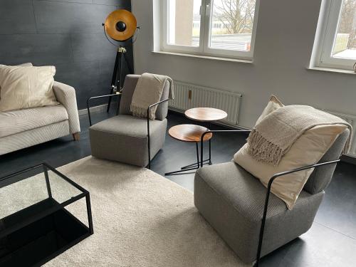 TruRetreats Design Loft I Riesige Küche I AppleTV I 65z SmartTV I 150qm