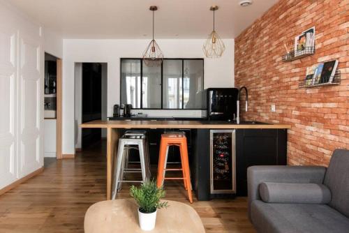 Appartement type loft à Bellecour Lyon france