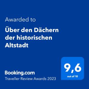 Appartement Über den Dächern der historischen Altstadt 4 Hoher Steinweg 16278 Angermünde Brandebourg
