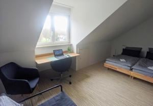 Über den Dächern von Kirchheim, Modernes Apartment