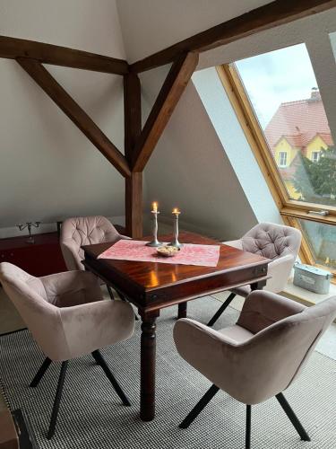 Über den Dächern von Radebeul