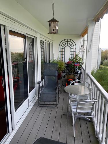 Un balcon sur la mer