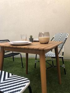 Un coin de verdure dans le centre de St Etienne