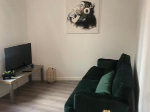 Un coin de verdure dans le centre de St Etienne