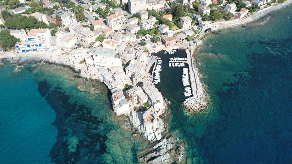 Une grande terrasse sur la mer Résidence Eden Roc Erbalunga, 20222 Brando