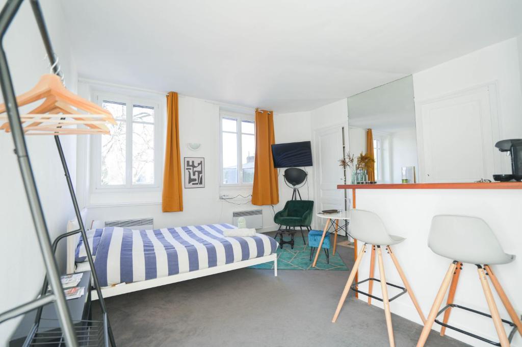 Appartement Une rue verte - Studio proche gare 55 Rue Verte 76000 Rouen