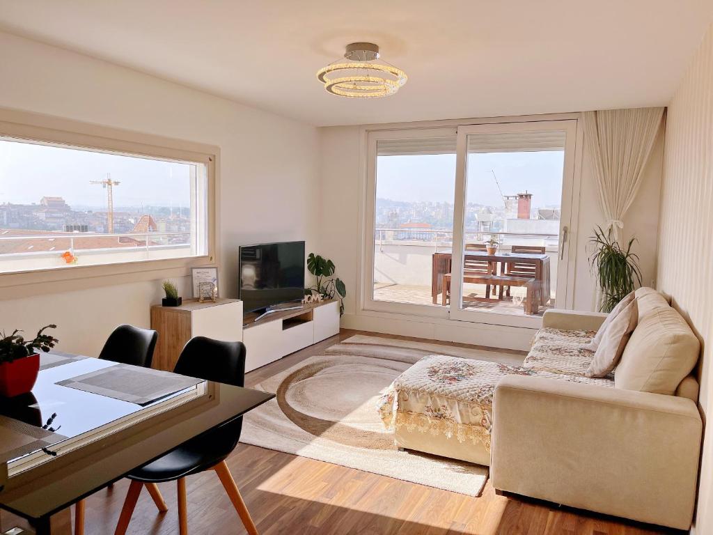 Appartement Unique Spacious Penthouse Downtown Porto-40m2 Terrace Rua de Ceuta, 44 - 7Dto 4050-189 Porto