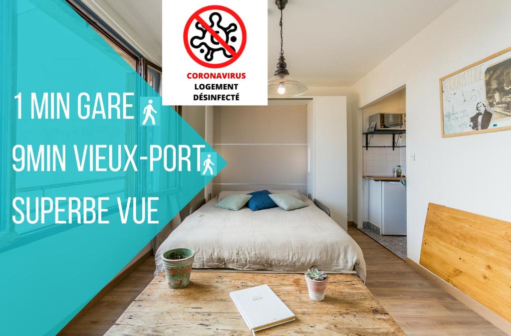 Appartement UniqueAppart - Gare Saint Charles 27 Rue Lafayette 13001 Marseille