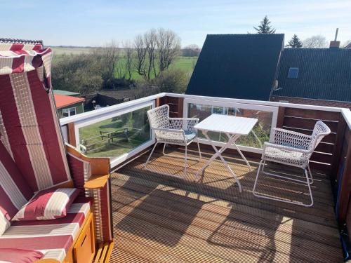 Unser Haus am Deich - Wohnung Meerblick