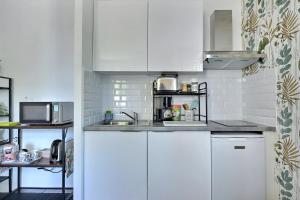 Urbaine Jardin Studio dans maison bourgeoise \