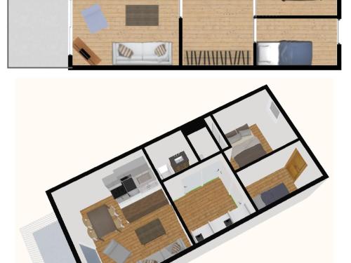 Appartement Appartement Val-d'Isère, 2 pièces, 4 personnes - FR-1-694-69 591 RUE DE LA LEGETTAZ Val dʼIsère