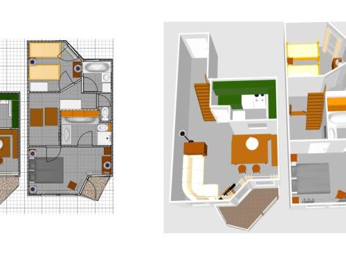 Appartement Appartement Val-d'Isère, 3 pièces, 4 personnes - FR-1-694-164 170 RUE DE LA FACE Val dʼIsère