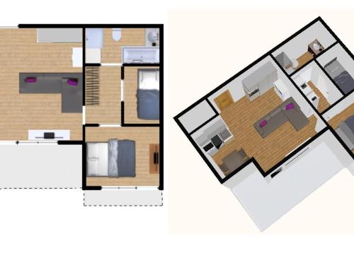 Appartement Appartement Val-d'Isère, 3 pièces, 4 personnes - FR-1-694-171 194 RUE DU CACHAY Val dʼIsère