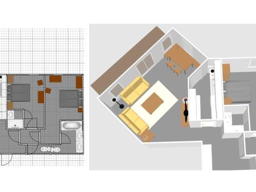 Appartement Appartement Val-d'Isère, 3 pièces, 4 personnes - FR-1-694-31 69 RUE DU L'EGLISE Val dʼIsère