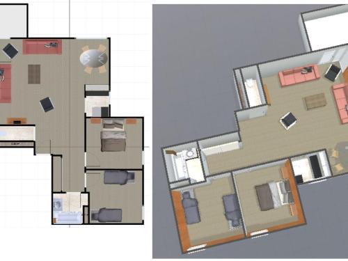 Appartement Appartement Val-d'Isère, 3 pièces, 6 personnes - FR-1-694-115 168 CHEMIN DU CRET Val dʼIsère