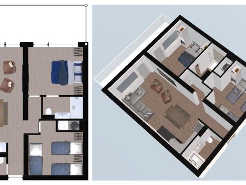 Appartement Appartement Val-d'Isère, 3 pièces, 6 personnes - FR-1-694-228 PIERRE ET VACANCES CENTRE Val dʼIsère