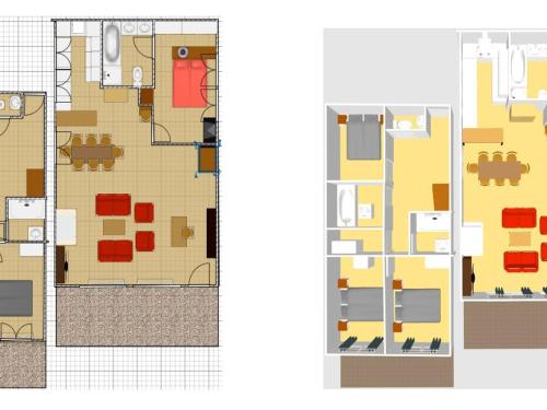 Appartement Appartement Val-d'Isère, 4 pièces, 8 personnes - FR-1-694-25 60 IMPASSE DES GENTIANES Val dʼIsère