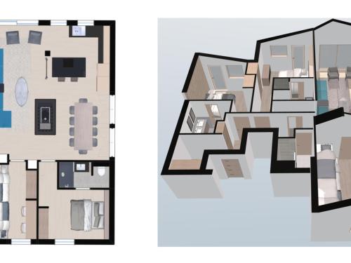 Appartement Appartement Val-d'Isère, 5 pièces, 10 personnes - FR-1-694-90 BATIMENT A dit - ALIETS - 107 rue du Rogoney BATIMENT B dit LES BLEUETS- 44 rue des celibataires Val dʼIsère