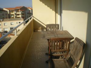 Appartement Valras 1ère ligne vue pleine mer 4eme 30 Avenue des Elysées 34350 Valras-Plage Languedoc-Roussillon