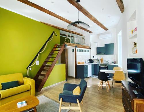 Vaste loft plein de charme au cœur de Marseille