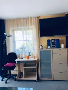 Veronikas Wohnung mit Garten
