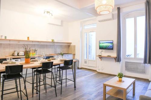 Vieux-Port Grand appartement 2 ch avec terrasse
