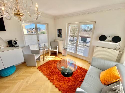 Villa am Steinhuder Meer Superior DZ-Azur- mit Pantry Küche, Luftreinigungssystem, Garten, Wlan