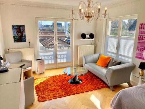 Villa am Steinhuder Meer Superior DZ-Azur- mit Pantry Küche, Luftreinigungssystem, Garten, Wlan